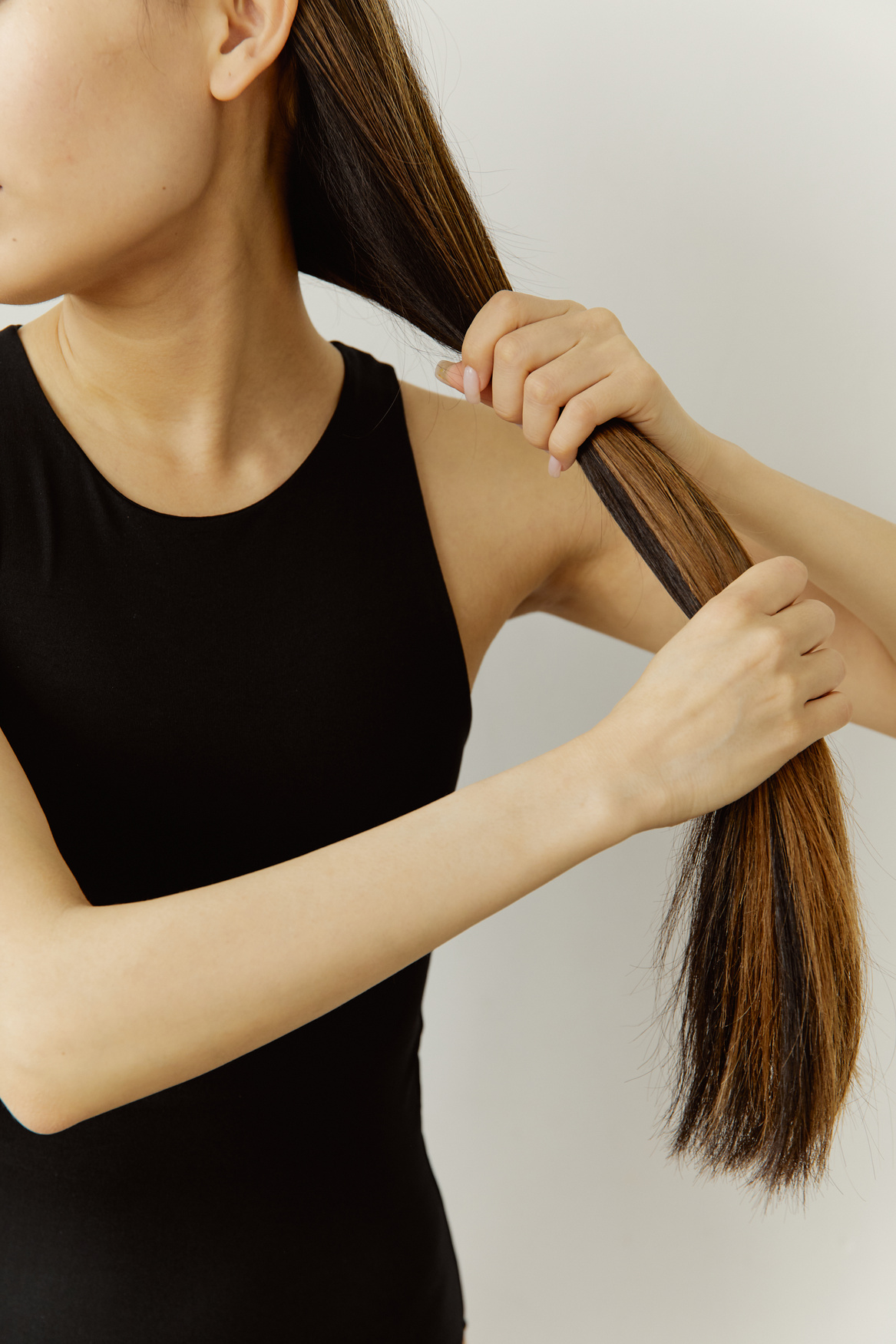 Woman with Long Hair